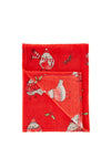 Catherine Lansfield Robins Cosy Throw, Red
