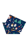 Catherine Lansfield Santa’s Christmas Wonderland 2 Placemats, Blue