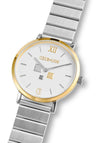 Coeur De Lion Bicolor Stainless Steel Watch, Silver & Gold