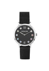 Coeur De Lion Midnight Black Milanese Stainless Steel Watch