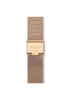 Coeur De Lion Mocha Matt Milanese Stainless Steel Crystal Watch, Rose Gold