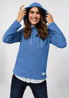 Cecil Structured Light Hoodie, Dusk Sky Blue