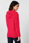Cecil Structured Light Hoodie, Hot Red