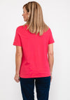 Cecil Metallic Foil Graphic T-Shirt, Pink