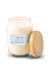 Celtic Candles Large Baby Powder Candle Jar, 650ml