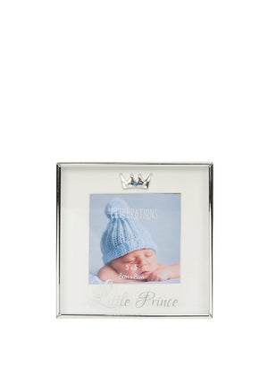 Widdop Bingham 3” x 3” Silver Plated Box Frame, Little Prince