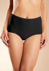 Chantelle One Size Soft Stretch High Waist Brief, Black