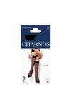 Charnos Trouserwear Sheer Knee Highs 2 Pack, Black