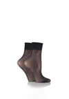 Charnos Trouserwear Sheer Ankle Highs 2 Pairs, Black
