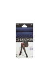 Charnos Matt Opaque 40 Denier Tights, Navy