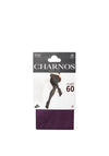 Charnos Matt Opaque 60 Denier Tights, Plum