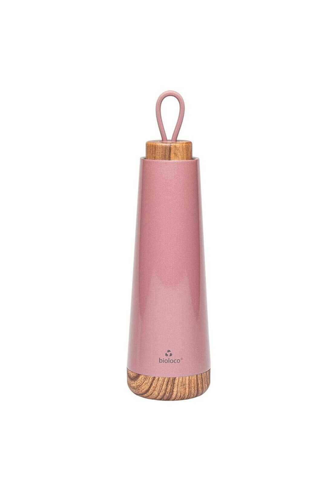 Chic Mic Bioloco Stainless Steel Loop Bottle 500ml, Plum