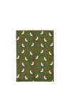 Chic Mic Organic Cotton Tea Towel, Winter Sparrow