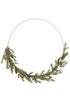 Kaemingk Light Up Extra Large Wreath with Stars, Green