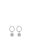 ChloBo Celestial Wonderer Hoop Earrings, Silver