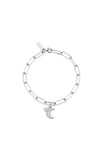 ChloBo Link Chain Hope & Guidance Bracelet, Silver