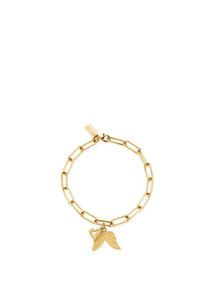 ChloBo Link Chain Love & Guidance Bracelet, Gold