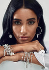 Chlobo Noodle Ball All My Love Bracelet, Silver