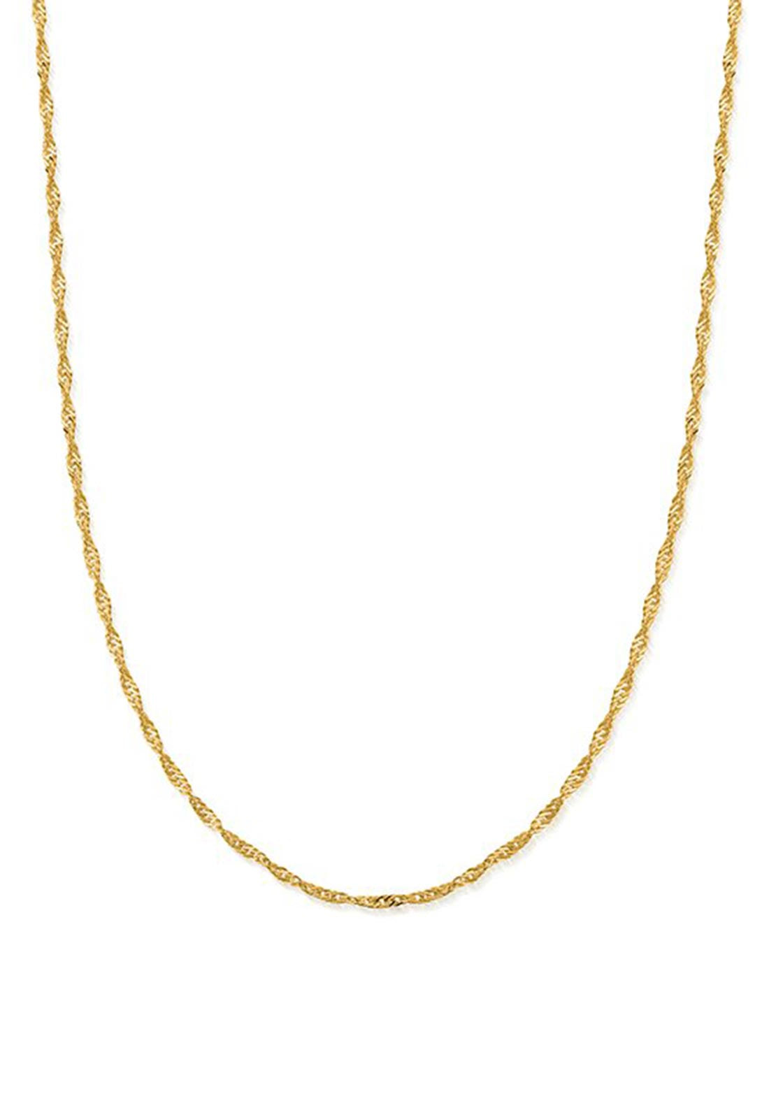 ChloBo Twisted Rope Necklace, Gold