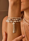 ChloBo Stars Align Stack Bracelets, Silver