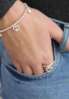 Chlobo Triple Heart Bracelet, Silver