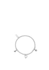 ChloBo Children’s Triple Heart Bracelet, Silver