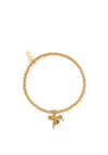 ChloBo Cute Charm Hummingbird Bracelet, Gold