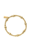 ChloBo Cute Oval Bracelet, Gold