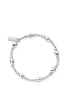 ChloBo Cute Oval Bracelet, Silver