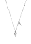 ChloBo Delicate Arrow Head Necklace, Silver