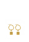 ChloBo Celestial Wonderer Hoop Earrings, Gold