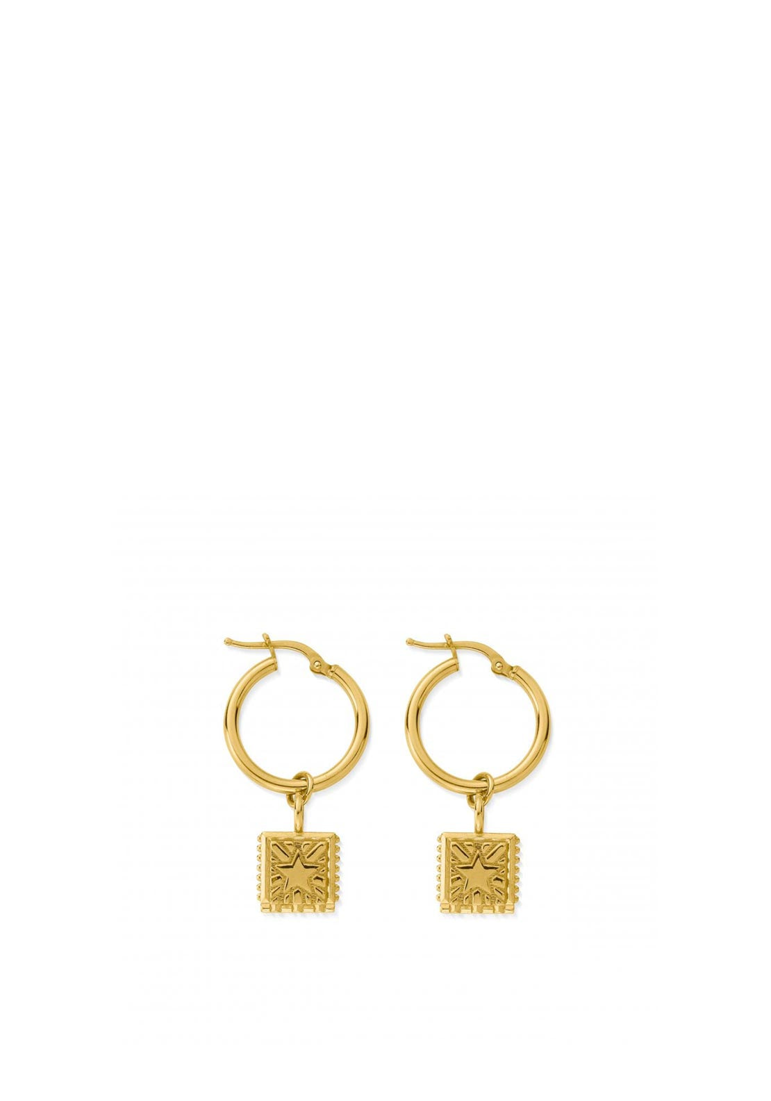 ChloBo Celestial Wonderer Hoop Earrings, Gold