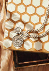 Chlobo Ariella Coin Necklace, Silver