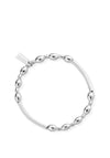 ChloBo Noddle Rice Bracelet, Silver