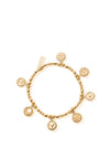 Chlobo Positive Vibes Bracelet, Gold