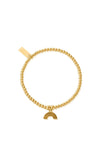ChloBo Cute Charm Rainbow Bracelet, Gold