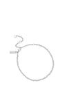 Chlobo Mini Cute Anklet, Silver