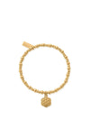 Chlobo Flower of Life Bracelet, Gold