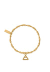 Chlobo Noodle Bead Air Bracelet, Gold