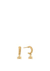 Chlobo Mini Air Hoops Earring, Gold