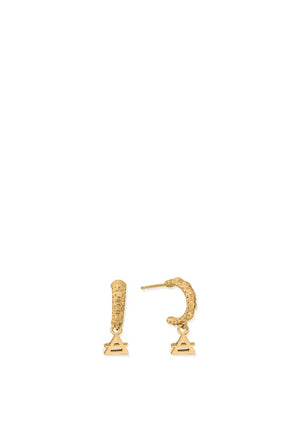 Chlobo Mini Air Hoops Earring, Gold