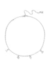 Chlobo Multi Charm Elements Choker Necklace, Silver