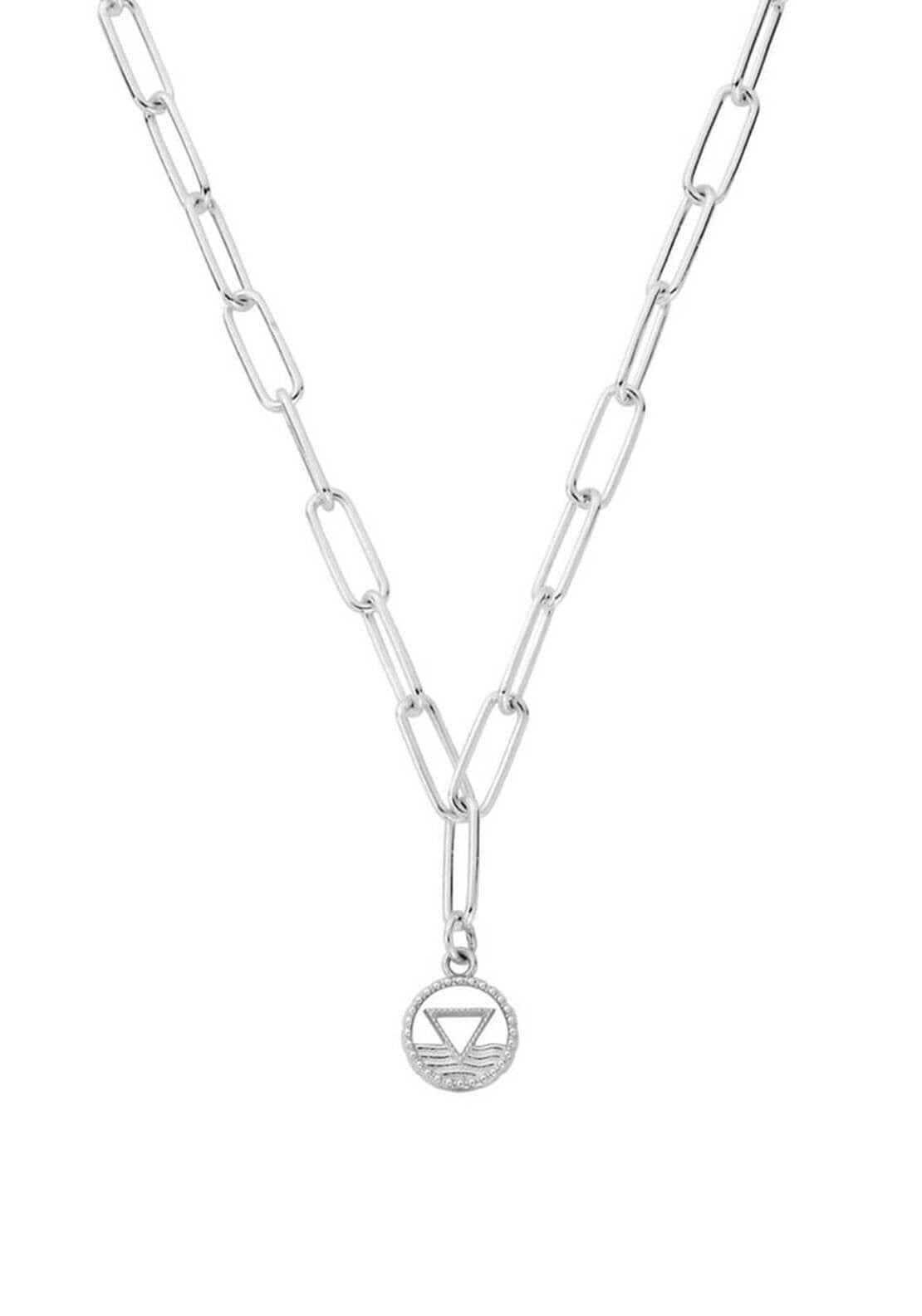 Chlobo Link Chain Water Necklace, Silver