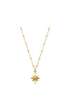 ChloBo Bobble Chain North Star Necklace, Gold