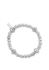 ChloBo Twisted Disc Bracelet, Silver