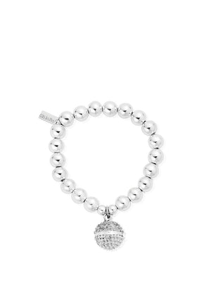 Chlobo Chunky Medium Dreamball Bracelet, Silver