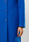 Christina Felix Wool & Cashmere Rich Tailored Coat, Blue