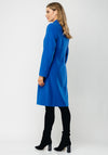 Christina Felix Wool & Cashmere Rich Tailored Coat, Blue