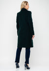 Christina Felix Wool & Cashmere Tailored Coat, Forest Green