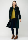 Christina Felix Classic Wool & Cashmere Coat, Forest Green